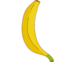Vegan Banana Sticker by b.eat