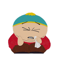 Sad Eric Cartman Sticker by South Park