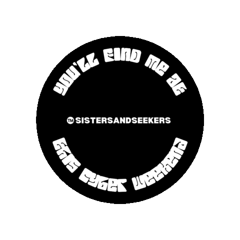 Cyberweek Sticker by Sisters and Seekers