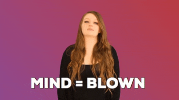 Blown Away Wow GIF by Ryn Dean