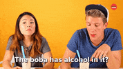 Boba Tea Alcohol GIF by BuzzFeed