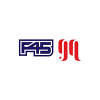 F45TrainingGloucesterQuays f45gq f45gqlogo Sticker