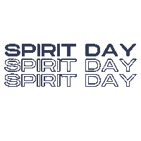 Spirit Day Sticker by The Day School at HP Pres