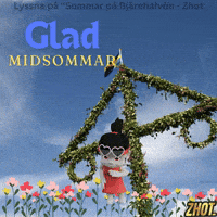 Blomsterkrans GIF by Zhotcita