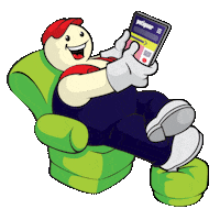 Potiguar home online casa smartphone Sticker
