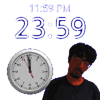 11 Pm Sticker