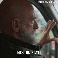 Sam Heughan Starz GIF by Men in Kilts: A Roadtrip with Sam and Graham