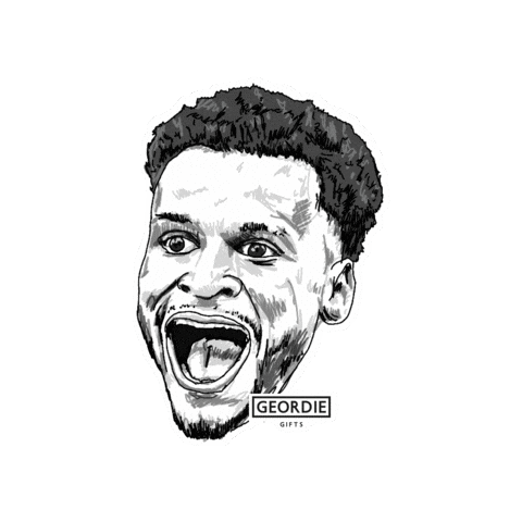 Sticker by Geordie Gifts