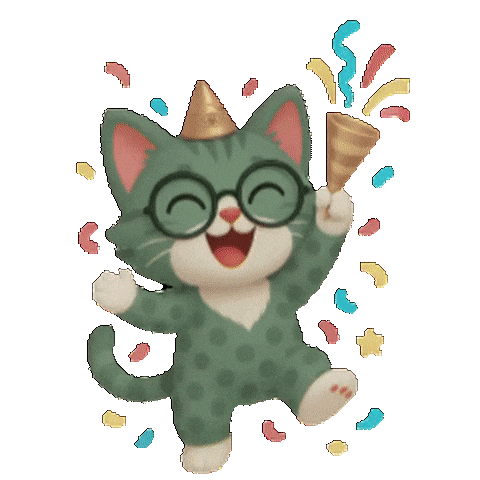 Happy Party Sticker