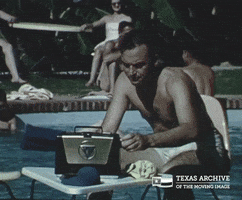 Summer Swimming GIF by Texas Archive of the Moving Image