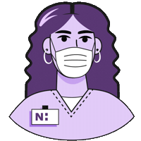 Woman Doctor Sticker by Novant Health