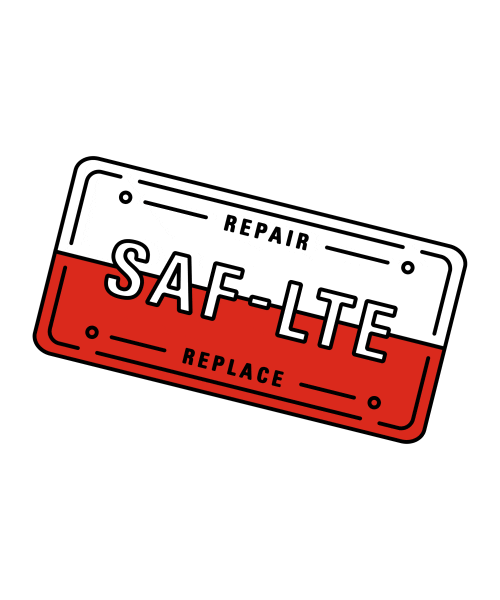 Safelite repair license plate replace safelite Sticker