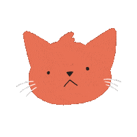 Calleria happy cat smile calleria Sticker