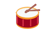 emojivid emoji drum activity neutral Sticker
