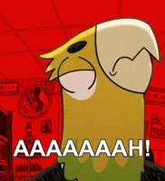 Scared Halloween GIF