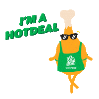 Food Grab Sticker by GrabFoodMY