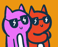 Cat Smile GIF by Abitan