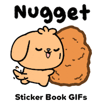 Golden Retriever Hug Sticker by Sticker Book iOS GIFs