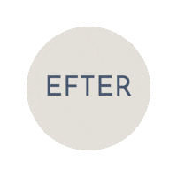 Efter Sticker by Oprydningsnørden