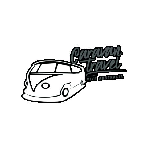 CaravanTravel giphygifmaker caravan caravantravel caravan travel Sticker