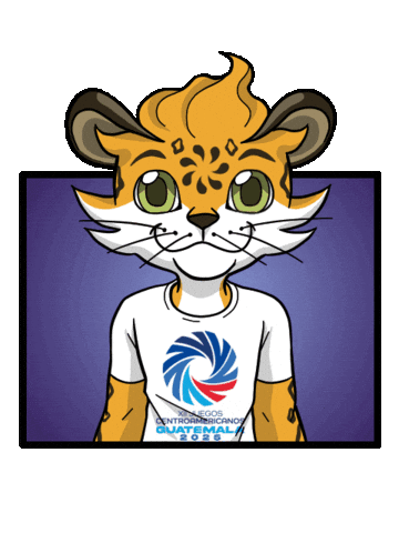 Guatemala Cog Sticker by Comité Olímpico Guatemalteco