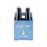 German Oktoberfest Sticker by Quaff ON! Brewing Company