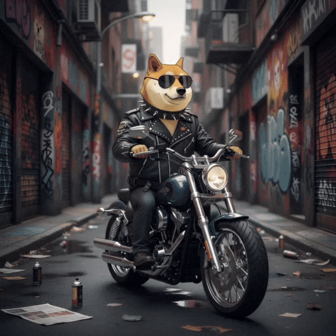 Digital Art Sunglasses GIF by Doge Pound