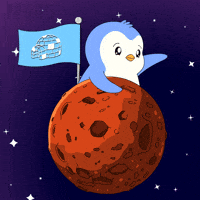 Outer Space GIF by Pudgy Penguins