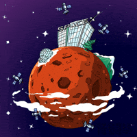 Outer Space GIF by Pudgy Penguins