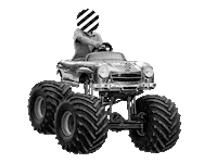 Car Driving Sticker by umlaut