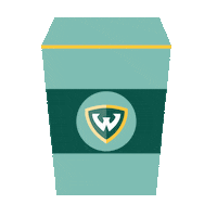 WayneStateCLAS coffee detroit wayne state wayne state university Sticker