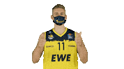 Ewe Baskets Basketball Sticker by EWE Baskets Oldenburg