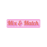 Mixmatch Sticker by Miss Tomorrow VA