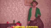Party Surprise GIF by FoilArmsandHog