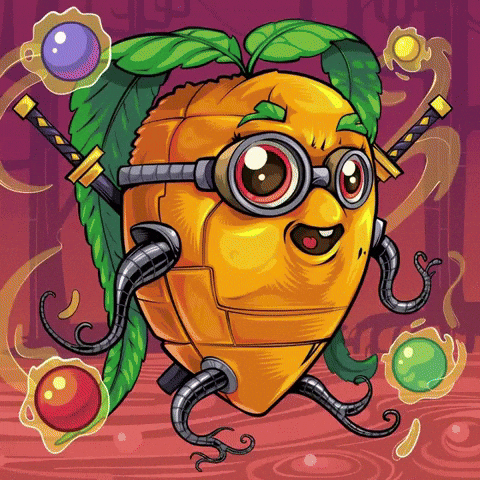 Lunch Eating GIF by Robotic Rabbit Syndicate