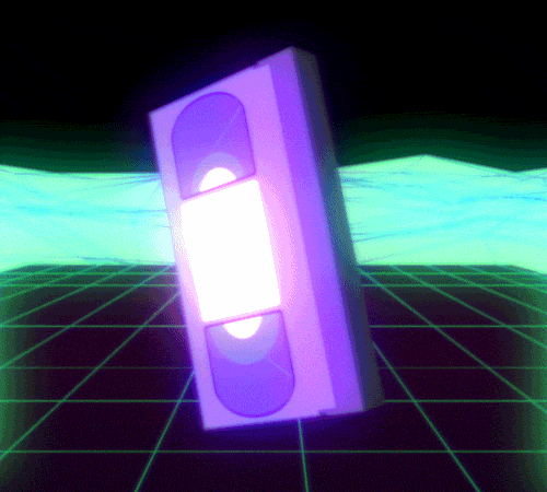80s floating GIF by leeamerica