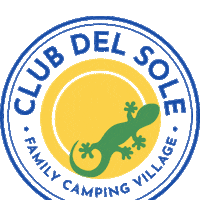 Summer Camping Sticker by Club Del Sole