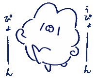 tofu_otsumami kawaii jump bunny rabbit Sticker