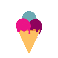 Entrio_tehnologije hot summer ice cream icecream Sticker