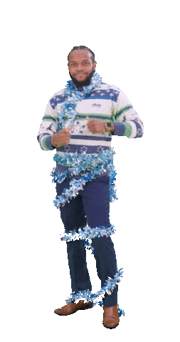 Flying Feliz Navidad Sticker by Alaska Airlines