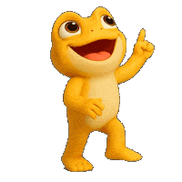 Pointing Sticker by Turbo Toad