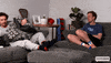 Excited Watching Tv GIF by Gogglebox Australia