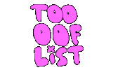 list richie velazquez Sticker by deladeso