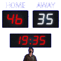 35 Away Sticker