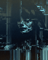 mQx117 art anime loop glitch GIF