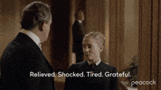 Shocked Downton Abbey GIF by PeacockTV