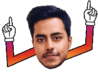 Gandharv Sticker by BORN ON INSTAGRAM