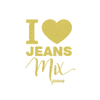 mixjeans jeans mixjeans lovejeans Sticker