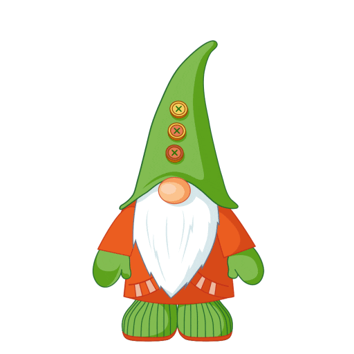 Gnome Love Sticker by Faberlic