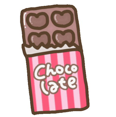 Chocolate Valentine Sticker